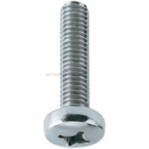 Винт полусфера М5х45 DIN 7985, оцинкованная сталь