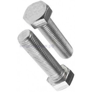 Болт дюймовый 1/2"-13х1" UNC DIN 933, нержавеющая сталь А4