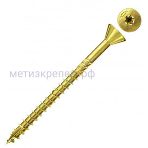 Саморез FDF-ST 3,5х50 YZP с потайной головкой Fischer 660203, оцинкованная сталь (200 шт)