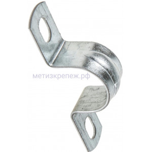 Скоба 60-63 мм Fortisflex СМД 60480, оцинкованная сталь