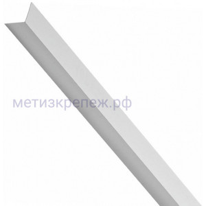 Уголок пластиковый 35х35х1,1х2600 мм Gah Alberts 433482 белый