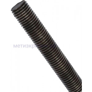 Шпилька дюймовая 7/8"-9 х 3ft (910 мм) DIN 975 UNC, класс прочности 5.8, без покрытия