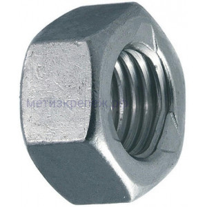 Гайка самоконтрящаяся М16 DIN 980 (Form V), класс прочности 10, оцинкованная сталь