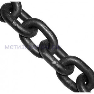 Каленая грузоподъемная цепь 12,5х38 мм (Т8)