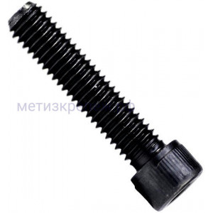 Винт (болт) 7/16"-14 х 2 1/2 (64 мм) DIN 912 UNC, высокопрочная сталь 12.9
