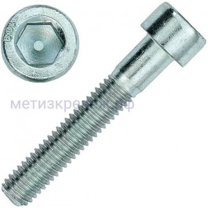 Винт с внутренним шестигранником М18х55 DIN 912, класс прочности 10.9, оцинкованная сталь