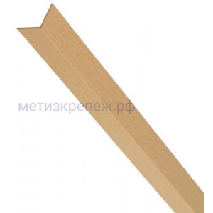 Уголок пластиковый 20х20х1,5х2000 мм Gah Alberts 478742, бук