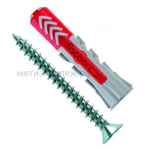 Дюбель 8х65 с шурупом Fischer DUOPOWER S 538246, нейлон