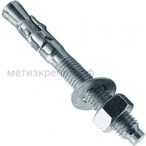 Клиновой анкер А-КА 24х300 мм, горячеоцинкованный
