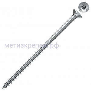 Саморез потай 6х40 мм Fischer FPF II CTP BC 670476, неполная резьба, оцинкованная сталь (200 шт)