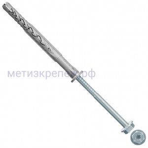 Дюбель фасадный 14х100 мм Fischer SXRL-FUS 530947, оцинкованная сталь