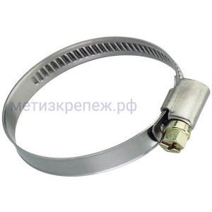 Хомут червячный SGS Fischer 20-23 мм SGS, сталь W2