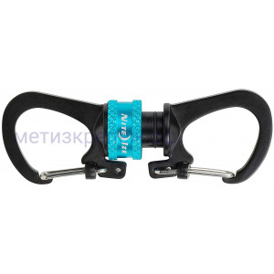 Карабин магнитный Nite Ize SlideLock 360° MSBL-03-R7, синий