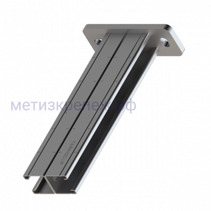 Консоль монтажная сдвоенная 41х82 TERMOCLIP, оцинкованная сталь