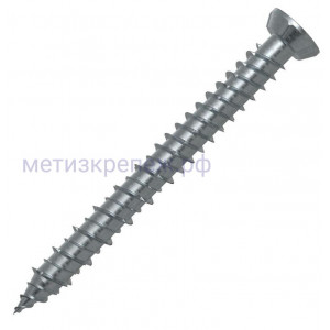 Шуруп нагель Fischer FFS 7,5х132 с потайной головкой 532935, оцинкованная сталь