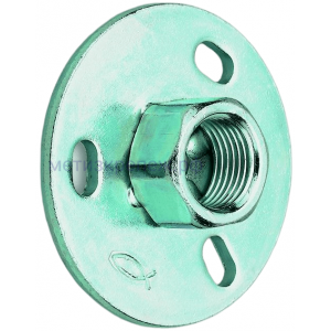 Опорная пластина с приварной гайкой GPR 1/2" Fischer 037289, оцинкованная сталь