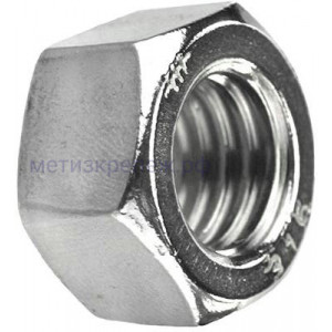 Гайка дюймовая 3/8"-16 UNC, нержавеющая сталь А4