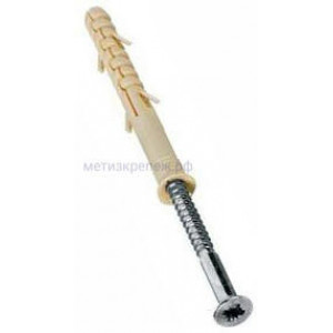 Фасадный дюбель с шурупом Sormat KAT N 10х135 (TORX)