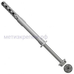 Дюбель фасадный 10х230 мм Fischer SXR-FUS 46363, нержавеющая сталь А4