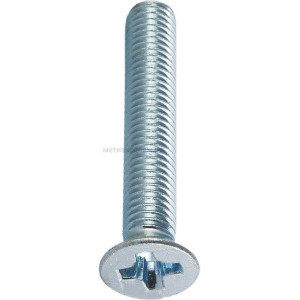 Винт потай М6х8 DIN 965 (ISO 7046), оцинкованная сталь