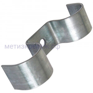 Прижим металлический Fischer BSMZ для труб и кабелей, оцинкованная сталь