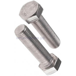 Болт дюймовый 7/16"-14х3/4" UNC DIN 933, нержавеющая сталь А2