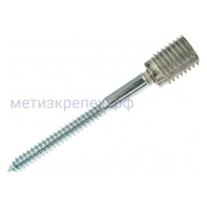Винт для оконных и дверных коробок SKRH 7х70 Sormat 9640075850, оцинкованная сталь
