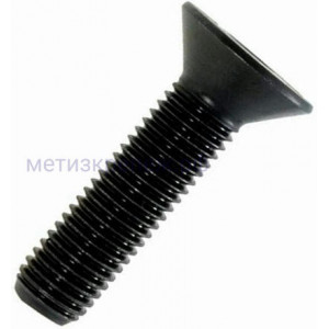 Винт дюймовый 1/4"-28 x 7/16 (11 мм) DIN 7991 UNF (ISO 10642), класс прочности 10.9 (Grade 8)