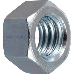 Гайка дюймовая 7/8"-9 UNC DIN 934, класс прочности 5, оцинкованная сталь