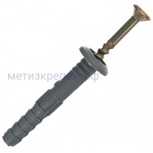 Дюбель-гвоздь 6х80 с грибовидным бортиком Tech-Krep SM-G