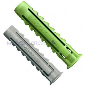 Дюбель Fischer SX/SX Green с кромкой, нейлон