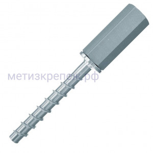 Шуруп по бетону 6x35 M8/M10 Fischer FBS II I c внутренней резьбой 546400, оцинкованная сталь