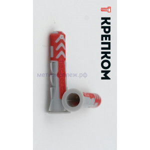 Дюбель 5х25 мм Fischer DUOPOWER 555005, нейлон