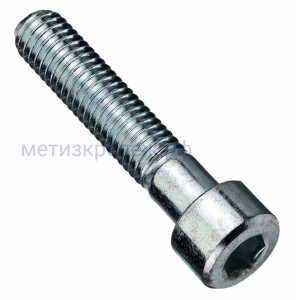 Винт с цилиндрической головкой и внутренним шестигранником М8х120 DIN 912, класс прочности 8.8, оцинкованная сталь