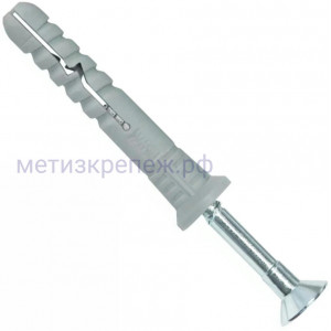 Дюбель-гвоздь 8х160 c потайной головкой Wkret-met SM, оцинкованная сталь