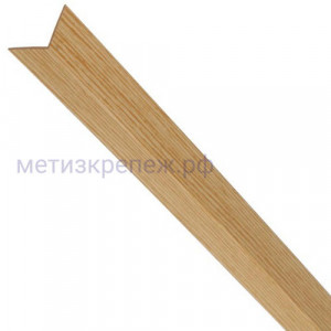 Уголок пластиковый 20х20х1,5х2000 мм Gah Alberts 478728, дуб