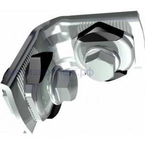 Сборочный уголок для профиля FLS Fischer MW Clix 90° 538666, оцинкованная сталь