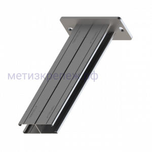 Консоль монтажная сдвоенная 41х124 TERMOCLIP, оцинкованная сталь