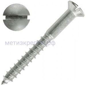 Шуруп с полупотайной головкой 2,5х10 DIN 95, нержавеющая сталь А2