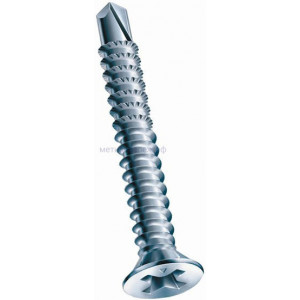 Саморез оконный 3,9х16 SPAX FEX-A 1401470390165 с буром и потайной головкой, оцинкованный