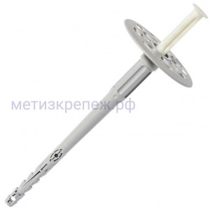 Дюбель TERMOZ PN 8/150 Fischer с пластиковым гвоздем 506327, полипропилен