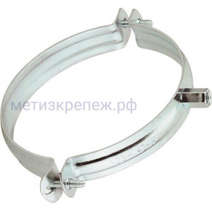 Хомут для труб 38-43 мм (1 1/4") М8/М10 Fischer FRSN 049794, оцинкованная сталь