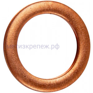 Шайба медная 6х10х1 мм (10 шт)