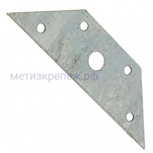 Косынка малая 124х36, оцинкованная сталь