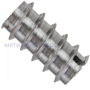 Муфта (гайка) мебельная резьбовая М10х25 DIN 7965