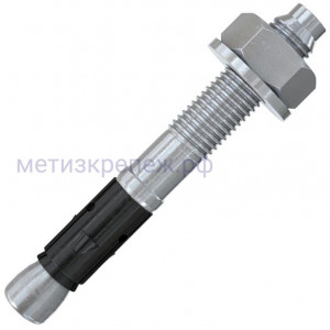 Анкер укороченный с гайкой 10/20 Fischer FAZ II K 522110, оцинкованная сталь