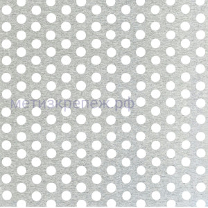 Перфорированный лист 1000х300х0,8 мм Gah Alberts 464257, алюминий