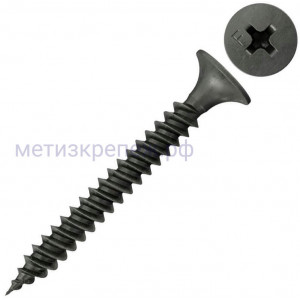 Саморез для ГКЛ 3,9х35 с мелкой резьбой Fischer FSN-TPD F 665015, фосфатированная сталь (1000 шт)