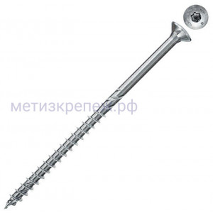 Саморез потай 5х90 мм Fischer FPF II CTP25P BC 670347, неполная резьба, оцинкованная сталь (200 шт)