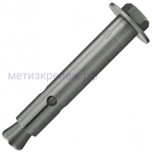 Анкер с подрезкой для сквозного монтажа 14/100 М10 D40 Fischer FZA-D 60670, нержавеющая сталь А4